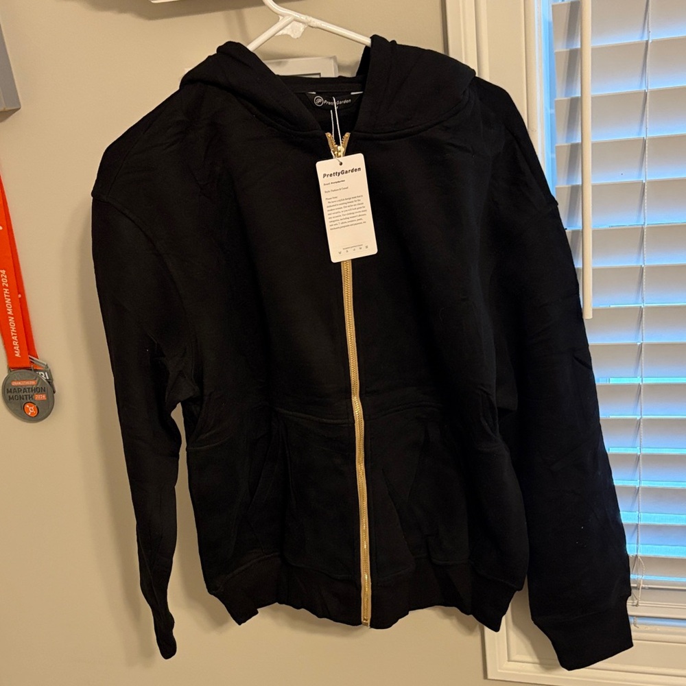 Black Hoodie Sweatshirt